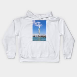 Spinnaker Tower, Portsmouth Harbour Kids Hoodie